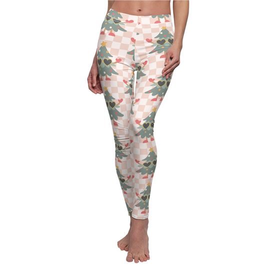 Christmas Leggings for Women - Festive Holiday Tights - Cute Xmas Apparel - Perfect Gift for Her - Winter Patterns