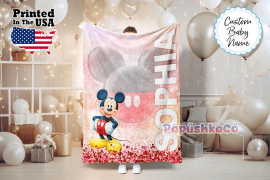 Personalized Cartoon Blanket, Cartoon Blanket, Custom Blanket, Adults blanket, Birthday Gifts, Custom Name Blanket, Monogram blanket