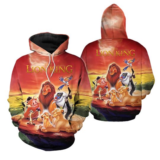 Disney the Lion King Simba 3D Hoodie