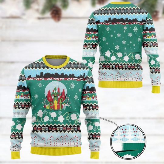 Christmas Buddy The Elf Sweater, Santa I Know Him, Funny Xmas Sweater, Elf Holiday Sweater, Ugly Christmas Sweater, Christmas Gift