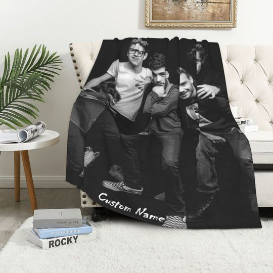 One Direction Blanket Blanket Warm Soft Blanket for Dormitory Living Room Bedroom Sofa Halloween Kids Adults Gifts
