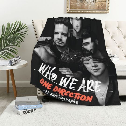 One Direction Blanket Blanket Warm Soft Blanket for Dormitory Living Room Bedroom Sofa Halloween Kids Adults Gifts