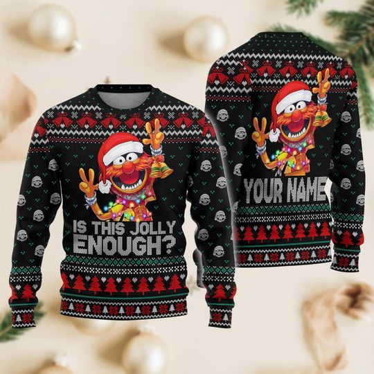 Custom Muppet Christmas Sweater, Disney Muppet Christmas Ugly Sweater, Muppet Show Christmas Carol Sweatshirt, Disneyland Xmas Shirt