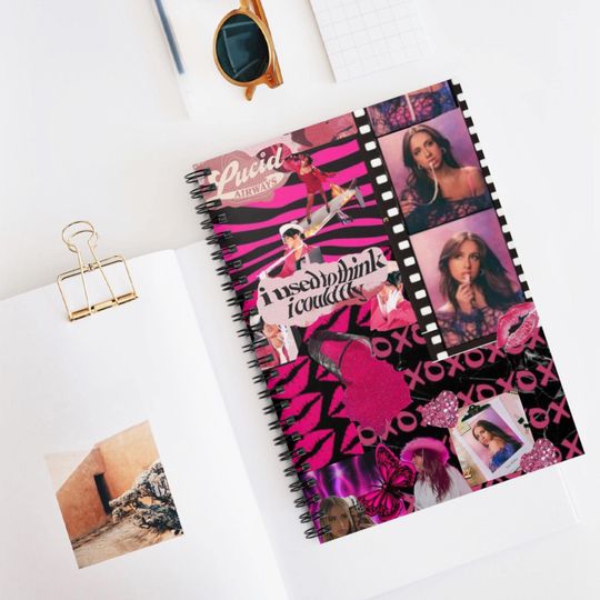 Tate Mcrae Notebook Journal | Tate Mcrae Fan Gift | Tate Mcrae Mug | Think Later Tour | Tate Mcrae Fan | Popstar Retro Merch | Eras Tour