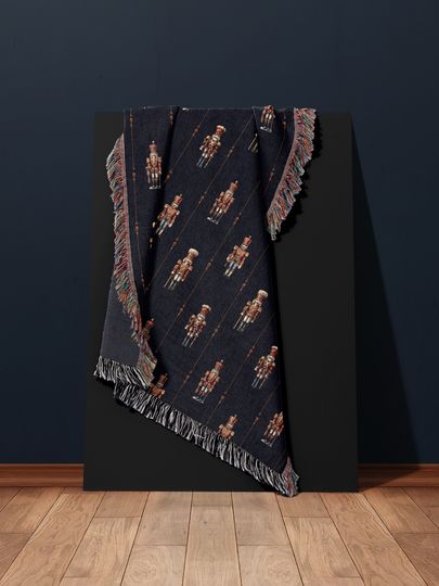 Discover Nutcracker Gift Idea Woven Blanket Throw Nutcracker Ballet Decoration Christmas Blanket Gift Throw Queen Bed Nutcracker Gift Tapestry Unique