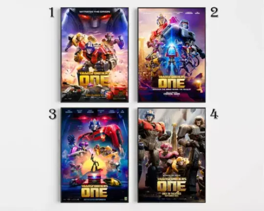 Transformer-One Movie Theater Sep 20 2024 Poster