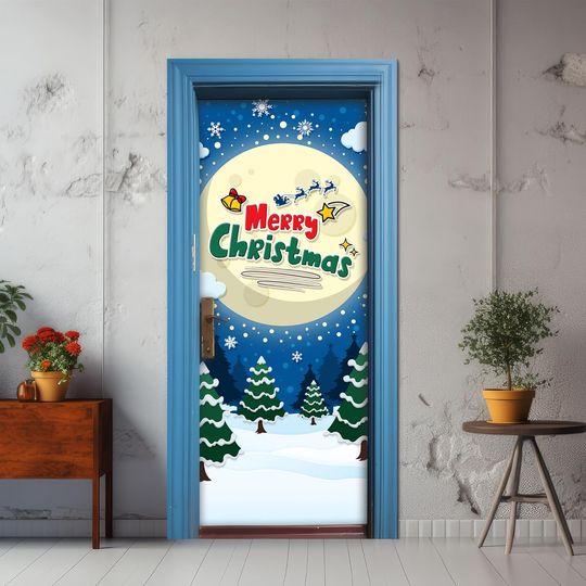 Merry Christmas door cover