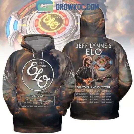 Jeff Lynnes Elo 61st Anniversary Thank You Tour 2024 Hoodie