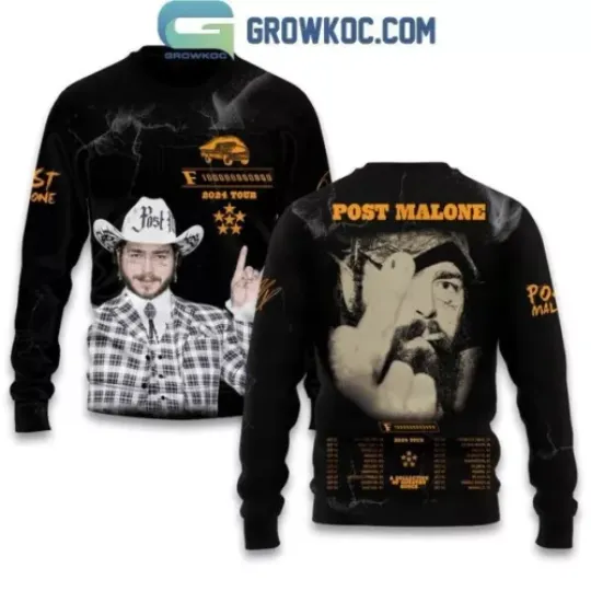 Post Malone F 1 Trillion 2024 Tour Fan T-Shirt