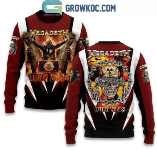 Megadeth Holy Wars Tour 2024 Fan Shirts
