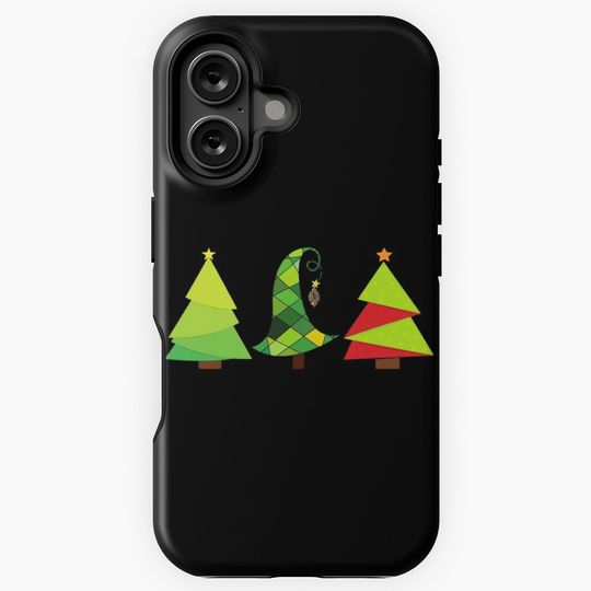 Oh Christmas Tree, Christmas Trees, Holidays Gifts, Minimalist collection iPhone Case