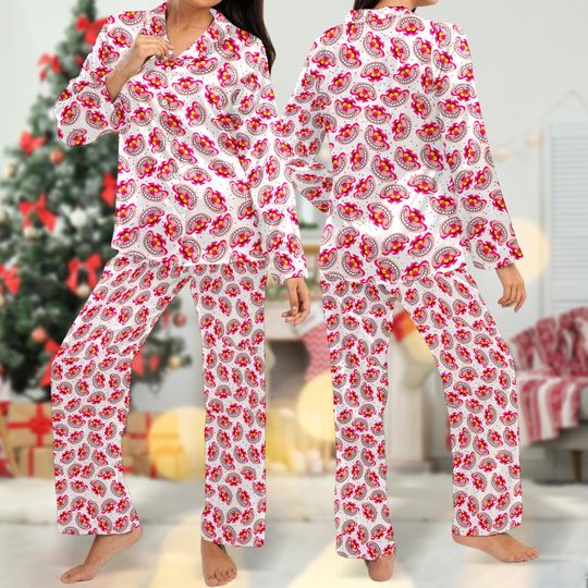 Cheshire Cat Pajamas, Alice in Wonderland Pajamas Set, Cat Cartoon Long Sleeve Shirt, Magic Kingdom T-Shirt, Family Vacation Gift