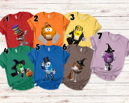 Discover m&m candies shirt, m and m matching family shirt, group mm shirt, halloween candy halloween costumes, halloween m m family costume