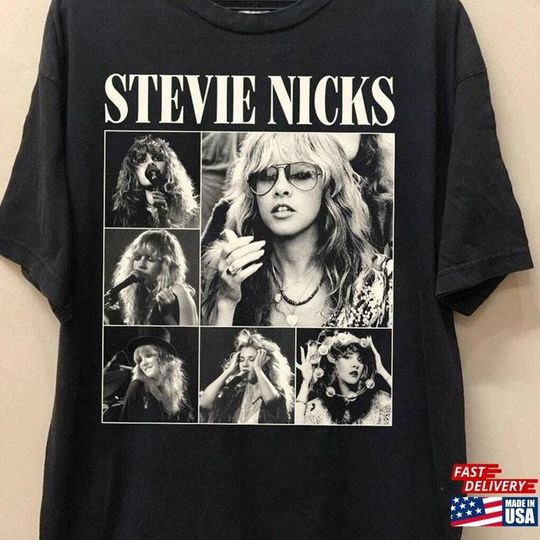 Don't be a Lady be a Legend, Limited Stevie Nicks Retro T-Shirt, Music Concert, Gift For Women and Man Unisex Shirts