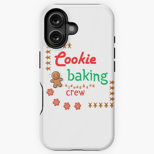 cookie baking crew iPhone Case