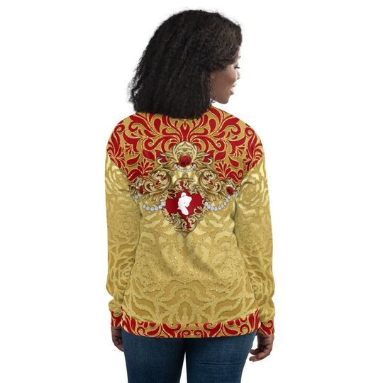Belle Ornate Bomber Jacket | disneybounding disney world disneyland beauty and the beast rundisney cosplay costume outfit