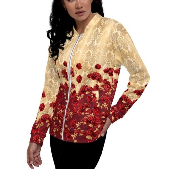 Be Our Guest Bomber Jacket | disneybounding disney world disneyland parks beauty and beast belle cruise cosplay costume outfit