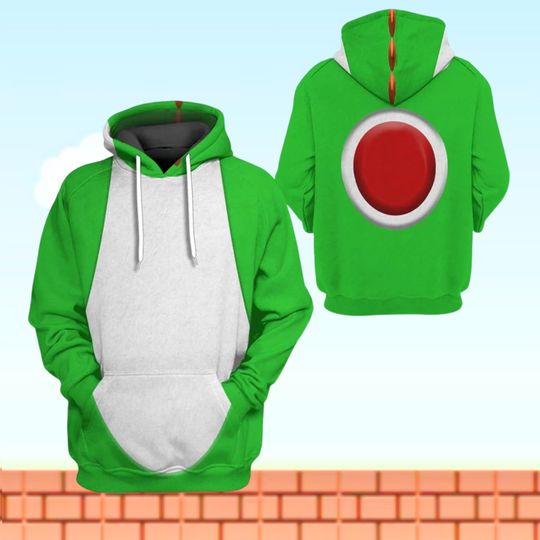 Christmas Green Dragon 3D Cosplay Hoodie, Dragon Cosplay Hoodie, Video Game 3D Hoodie, Halloween Gift,Cosplay Halloween Shirt All Over Print