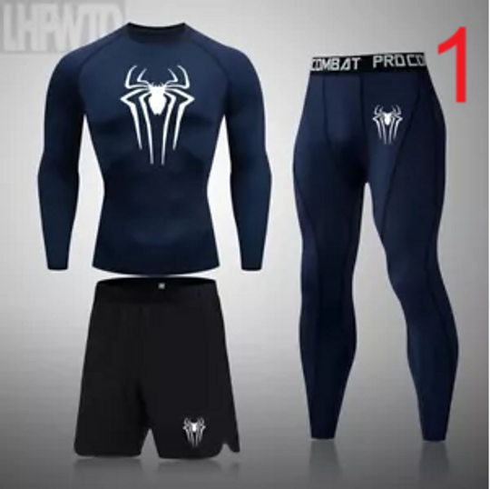 NEW Mens Runing Compression Jogging Pant Rashguard Clothing Fitness SportWear