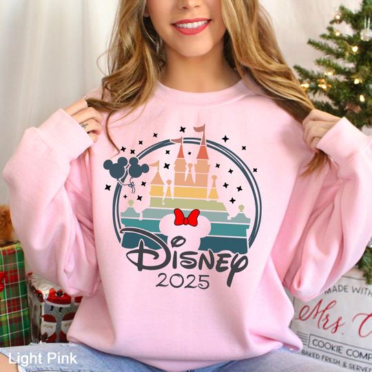Disney Magic Kingdom 2025 Sweatshirt, Disney Magic Kingdom Sweatshirt, Disney Castle Hoodie, Disney Trip Sweatshirt