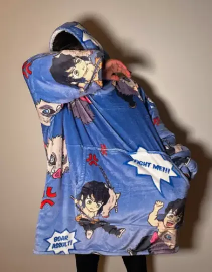 Inosuke Oversized Blanket Hoodie