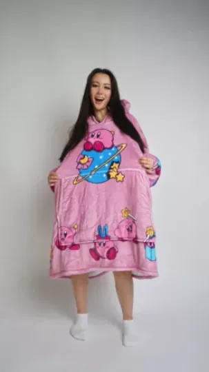Kirby Sherpa Oversized Blanket Hoodie