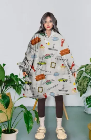 Friends TV Series Baby Oversized Blanket Hoodie