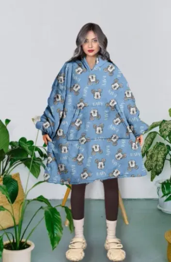 Mickey Baby Oversized Blanket Hoodie