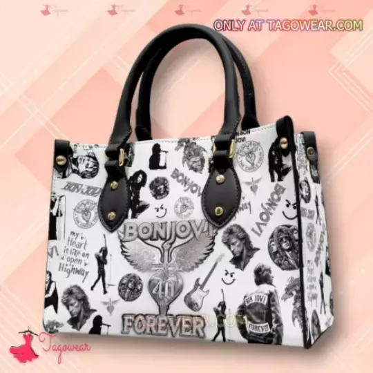 Bon Jovi Forever 40th Anniversary Handbag