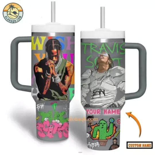 Travis Wish You Were Here Tour Stanley Tumbler 40oz