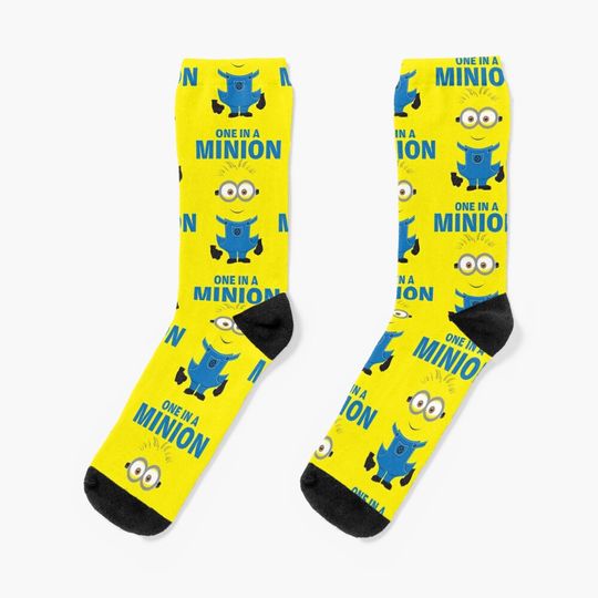 One in a minion Socks