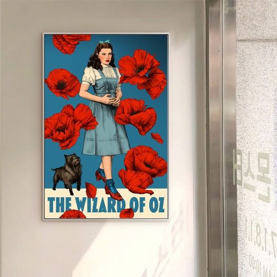 The Wizard of Oz Film classic movie canvas poster unframe multiple choice