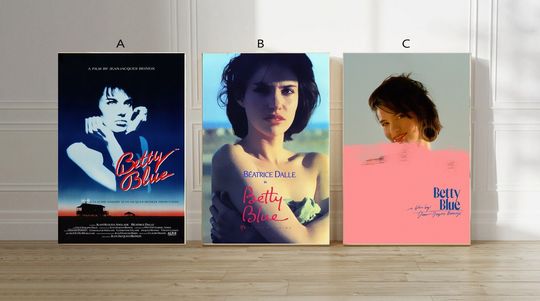 Betty Blue 1986 Film classic movie canvas poster unframe multiple choice