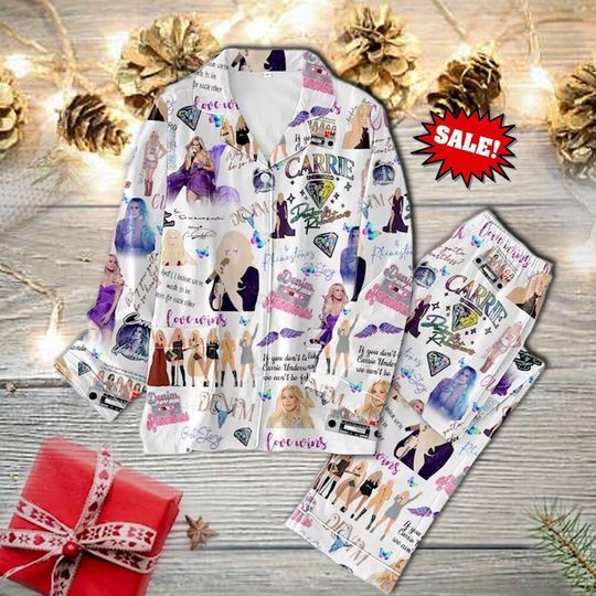 Discover Carrie Underwood Pajamas, Carrie Underwood Pajamas Set, Christmas Pajamas