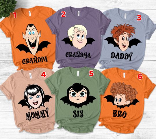 Hotel Transylvania Halloween Costume Shirt, Hotel Transylvania Shirt, Hotel Transylvania Family Shirt, Halloween Birthday Costume