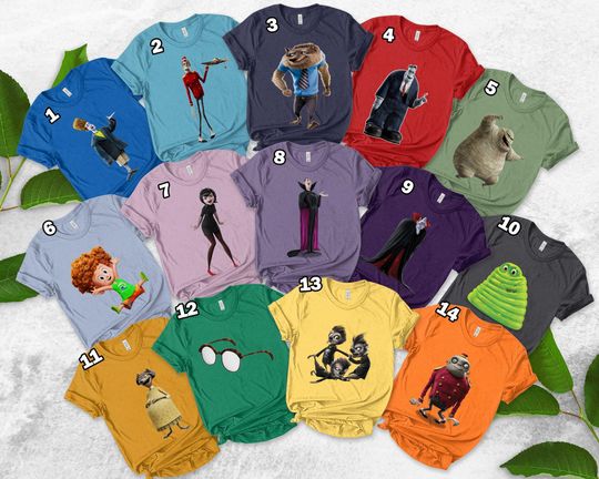 Hotel Transylvania Halloween Costume shirt, Hotel Transylvania Shirt, Mavis Count Jonathan Murray Mummy Wayne Winnie Halloween