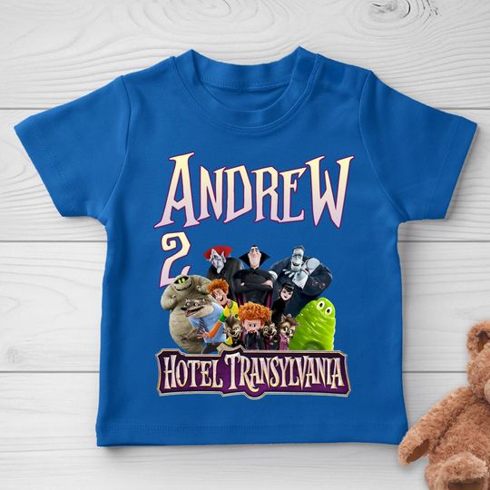 Hotel Transylvania Birthday Shirt,Hotel Transylvania Family Shirt,Dracula Birthday Family Shirt,Hotel Transylvania Family Party Shirt