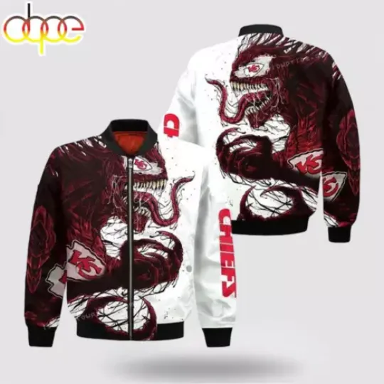 football Kansas City Chiefs Venom Bomber Jacket