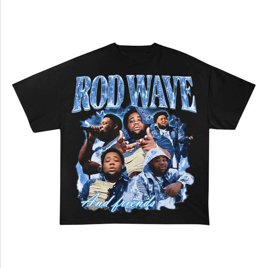 Rod Wave shirt - Rapper t shirt - hip hop shirt - Rod wave merch