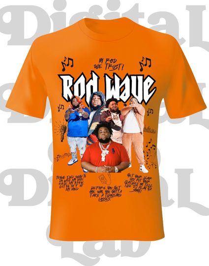 Rod Wave , Rod Wave T Shirt, Rod Wave Nostalgia, 90s Rap Music, Rapper Rod Wave Tour