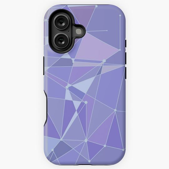Galaxy Purple Wall iPhone Case