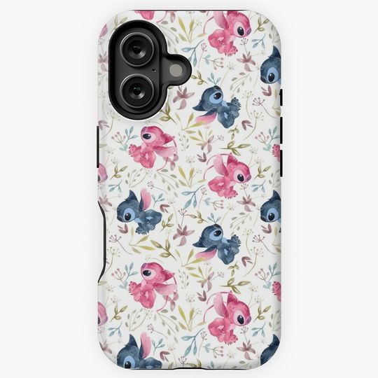 Stitch and Angel iPhone Case