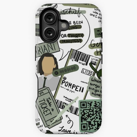 Loki Collage 001 iPhone Case