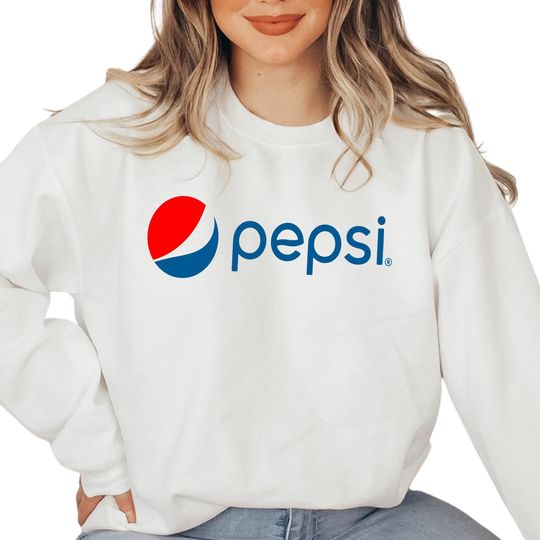 Pepsi Coke Logo Sweatshirt, Gift for Coke Lover, Pepsi Lover Sweatshirt, Unisex Crewneck Sweatshirt for Pepsi Lover