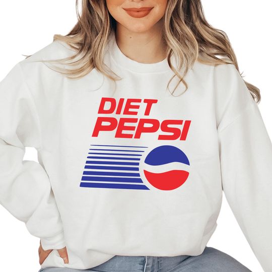 Diet Pepsi Crewneck Sweatshirt, Diet Pepsi Coke Sweatshirt, Gift for Diet Pepsi Lover, Diet Pepsi Addiction