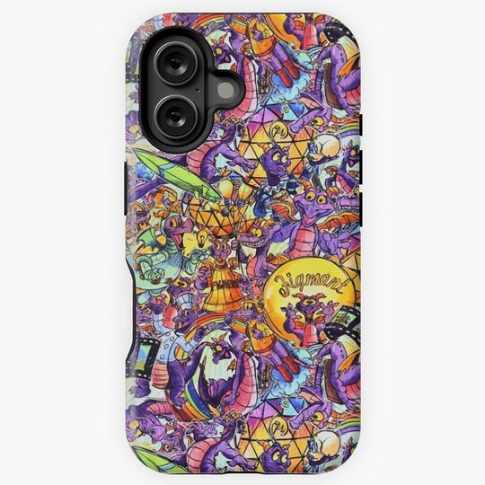 THE ORIGINAL Figment Collage iPhone Case
