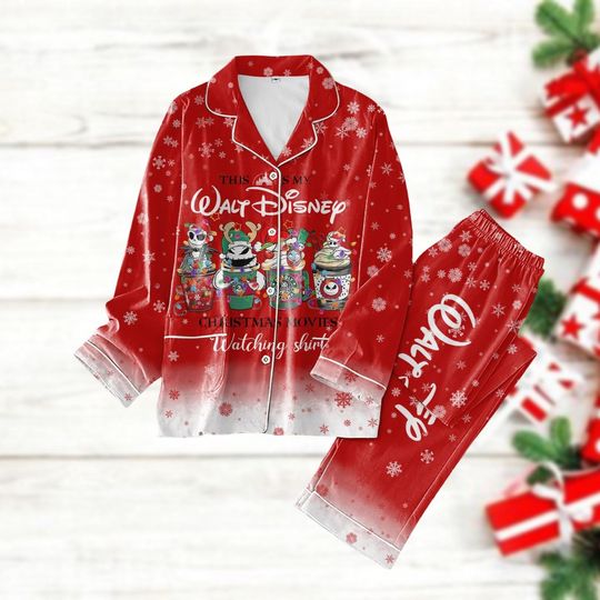 Nightmare Before Christmas Pajamas Set, Jack Skellington, Oogie Boogie Women Pajamas, Disney Family Pajamas, Christmas Gift