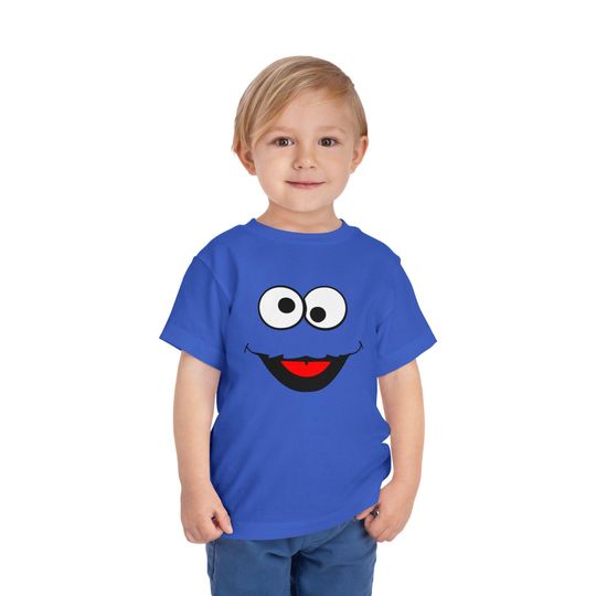 Cookie Monster Toddler T-shirt Short Sleeve Tee Sesame Street Character
