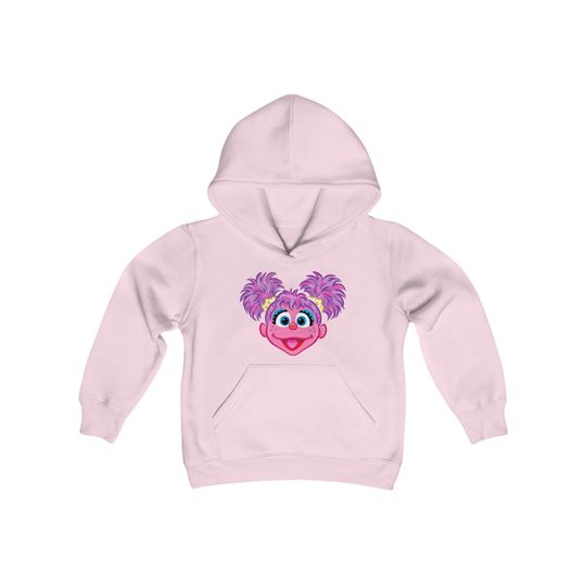 Abby Cadabby Pink Sesame Character Face Heavy Blend Hoodie