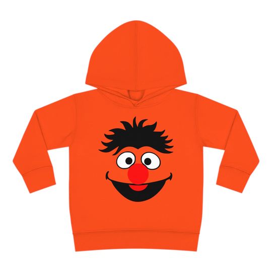 Bert Orange Sesame Character Toddler Hoodie